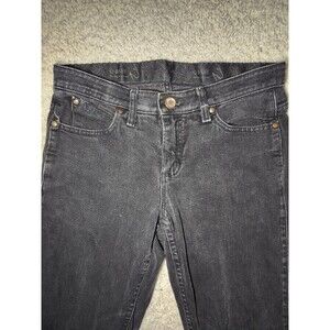 Wrangler Q-Baby Jeans Women’s 5/6X30 Black No Gap Waistband WRQ20BL